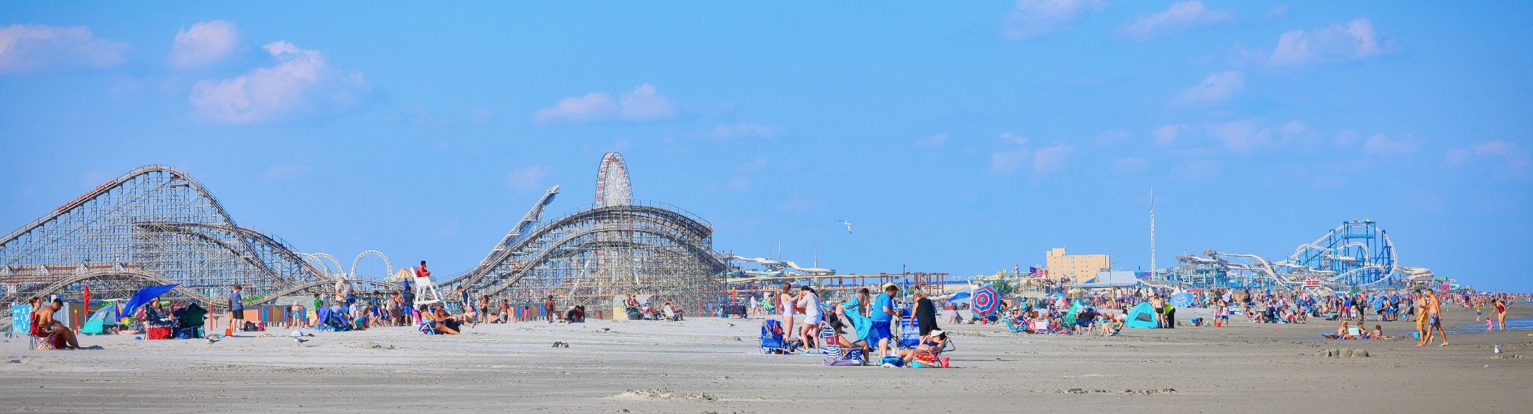 The Wildwoods aerial view